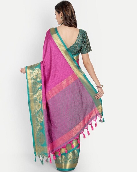 Banarasi Silk Saree – Meraak Couture