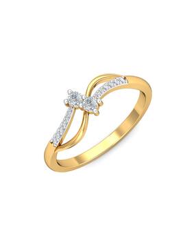 Buy Yellow Gold Rings for Women by KuberBox Online | Ajio.com