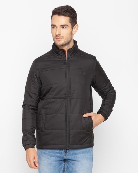 Buy Spykar Mens Brown Nylon Regular Fit Jacket Online