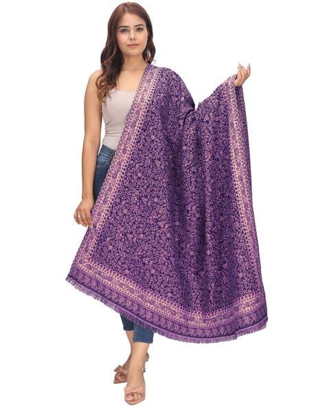 Kashmiri Kani Woven Wool Shawl Price in India