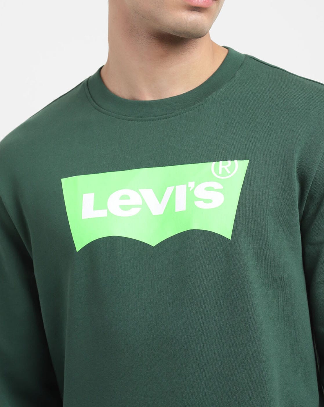 Buy Green Sweatshirt Hoodies for Men by LEVIS Online Ajio