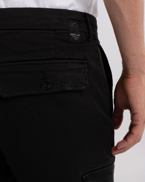 REPLAY COMFORT FIT SNIPER TROUSERS ΧΑΚΙ