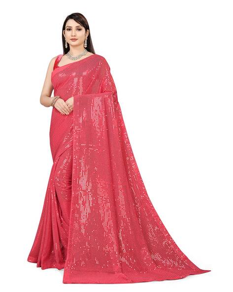 Buy Coral Sarees for Women by Florely Online