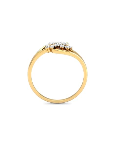 Buy Yellow Gold Rings for Women by KuberBox Online | Ajio.com
