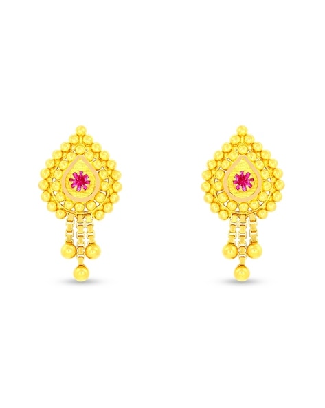 Gold Earrings - Buy Gold Earrings Online in India | Myntra