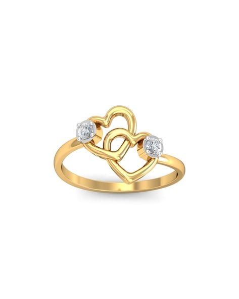 Love Double Heart Stacking Ring – Corey Treacy Designs