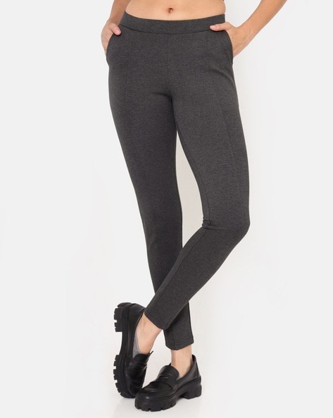 Buy Dark Grey Leggings for Women by Cultsport Online