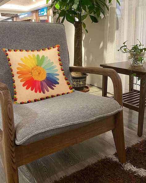 Wooden sofa cushion online covers online