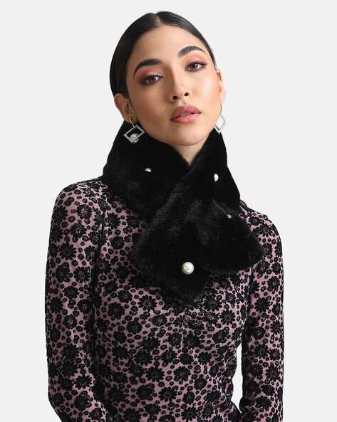 Scarf with Pearl Accent Price in India