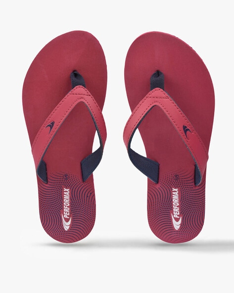 Buy Red Flip Flop Slippers for Women by PERFORMAX Online Ajio