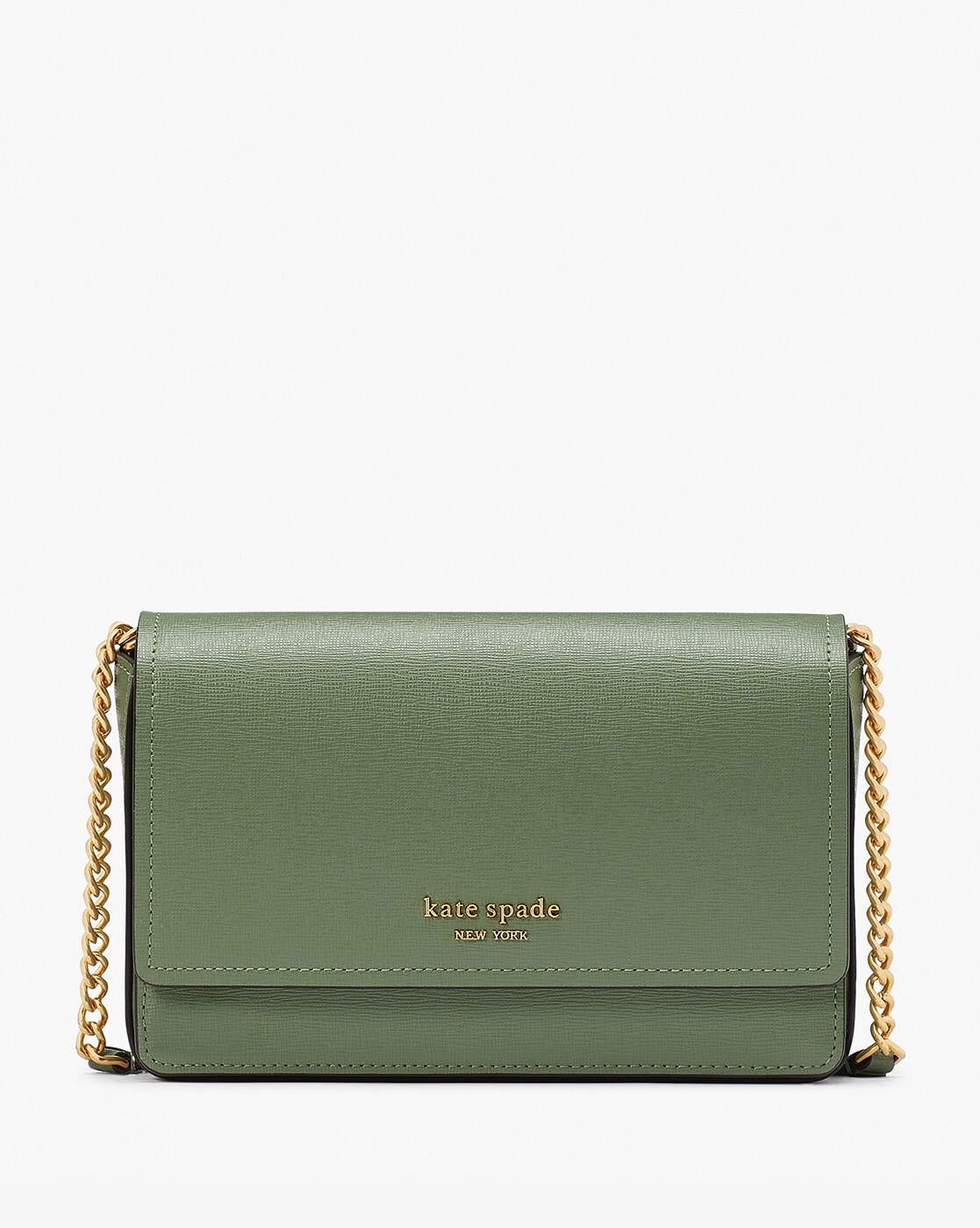 Kate Spade Morgan Saffiano Leather Flap Chain Wallet