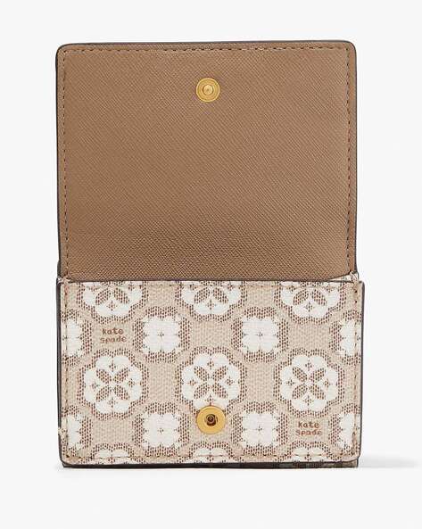 Kate spade hot sale monogram wallet