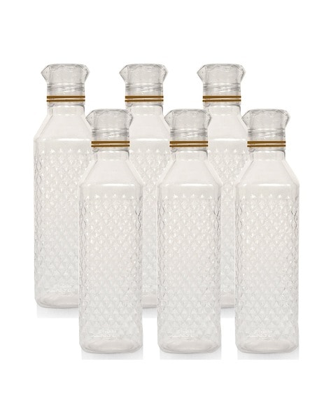 Transparent bottle deals