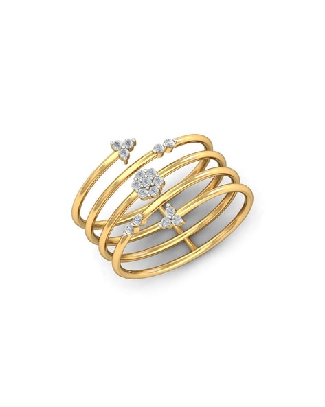Spring Ring Clasp Set of 28 in Twisted Rope and Bamboo Design in Gold Tone  - JMKIT1597B | JTV.com