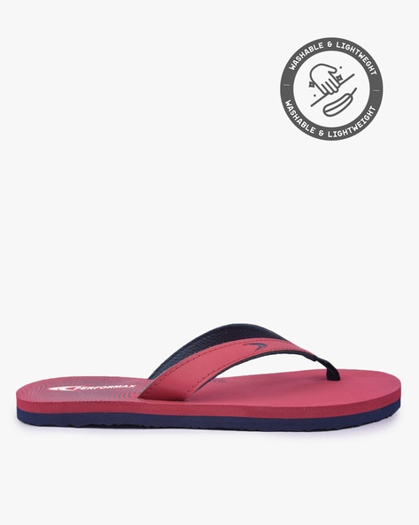 Buy Red Flip Flop Slippers for Women by PERFORMAX Online Ajio