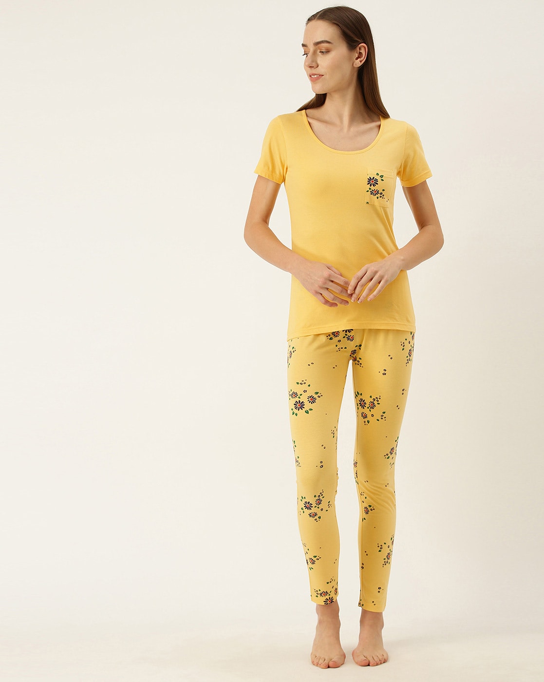 Dreams & Co. Women's Plus Size 2-Piece Pj Legging Set Pajamas - 1X, Plum  Burst Penguins Purple at Amazon Women's Clothing store