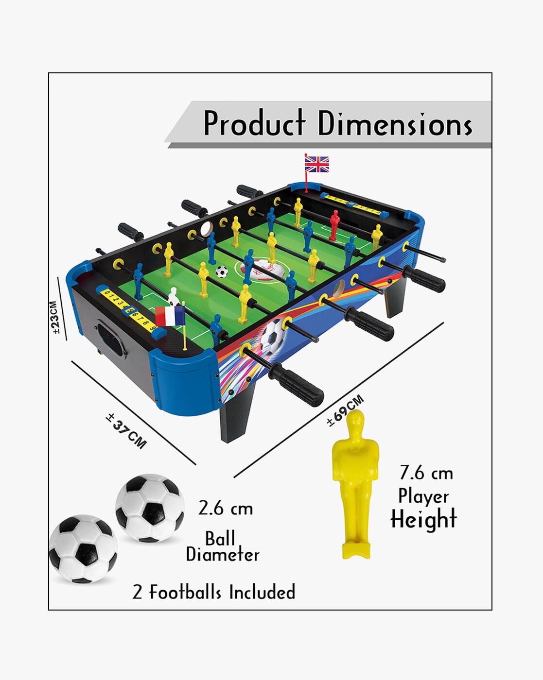 Hamleys foosball clearance