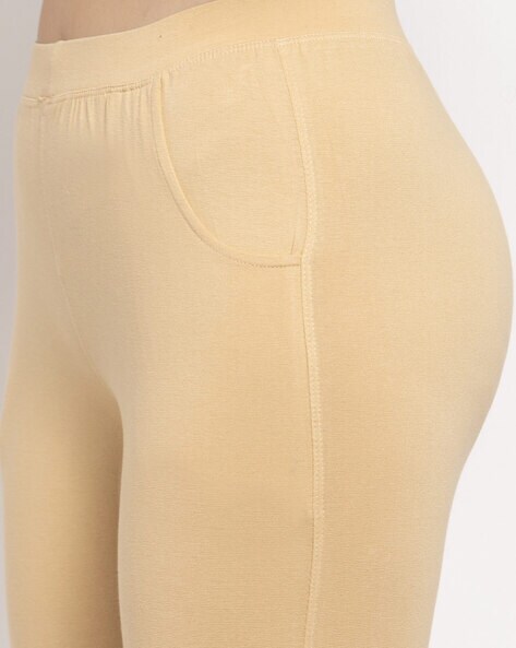 Buy Beige Leggings for Women by TAG 7 Online