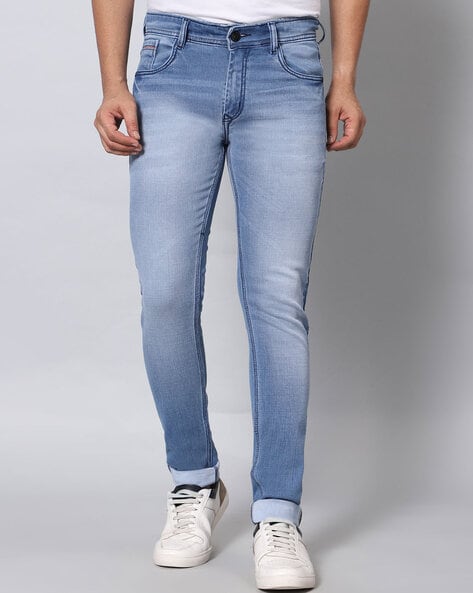 Just Love Women's Denim Jeggings with Pockets - Comfortable Stretch Jeans  Leggings (Light Blue Denim, Small) - Walmart.com