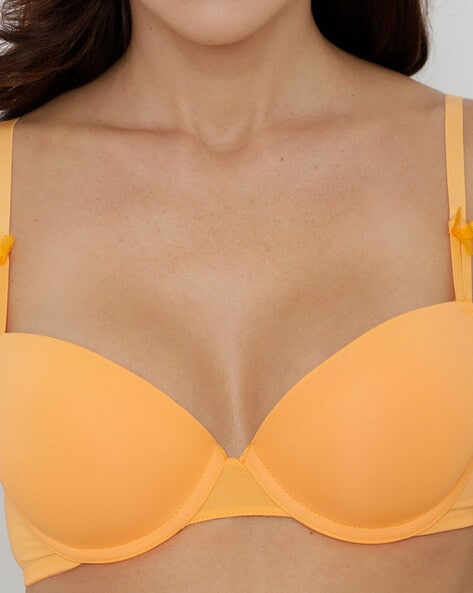 Buy Orange Bras for Women by Candour London Online