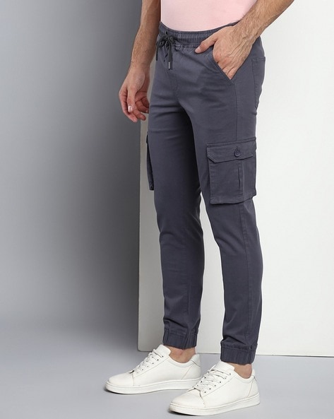 Buy Grey Trousers & Pants for Men by Buda Jeans Co Online | Ajio.com