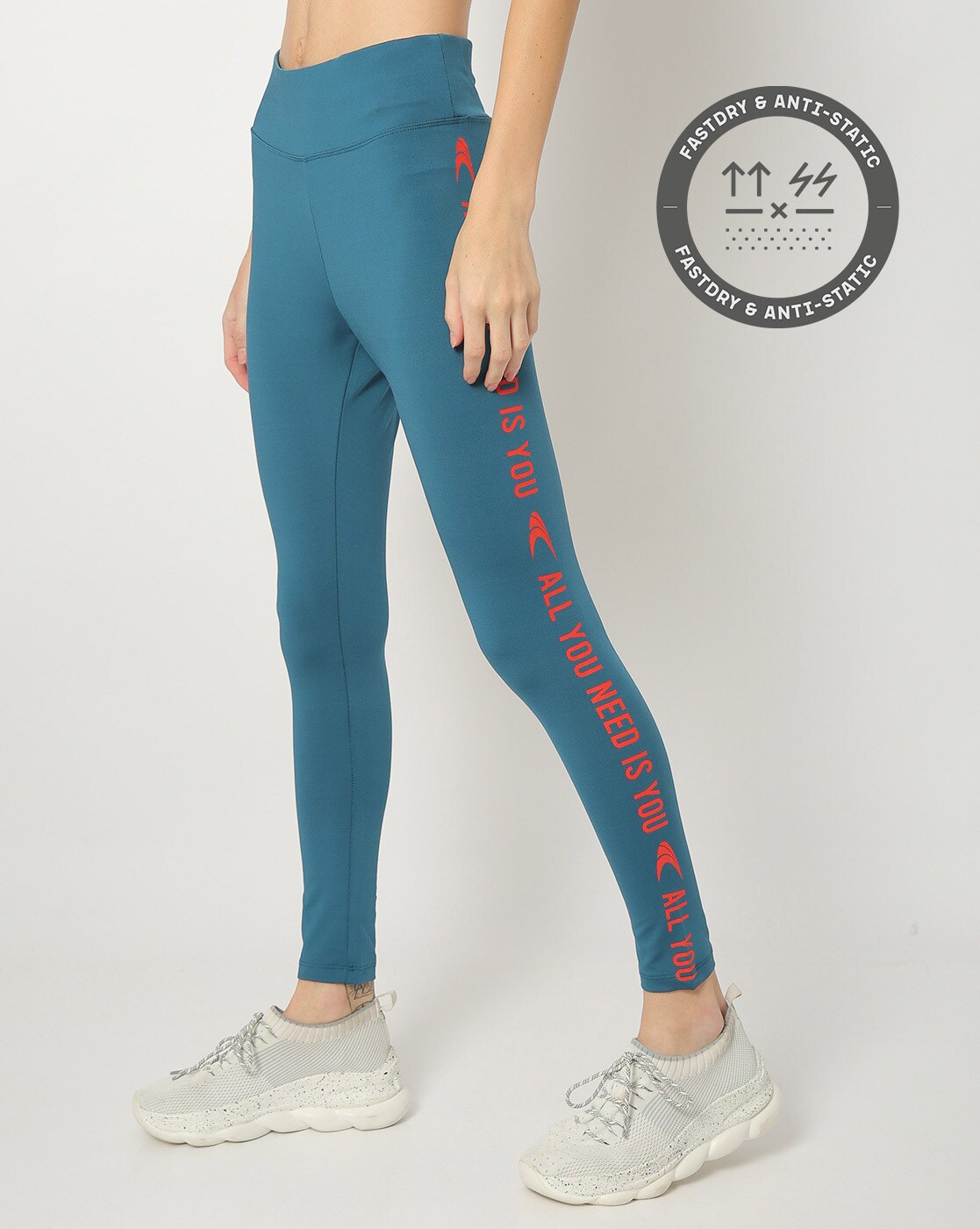 Buy Blue Leggings for Women by PERFORMAX Online