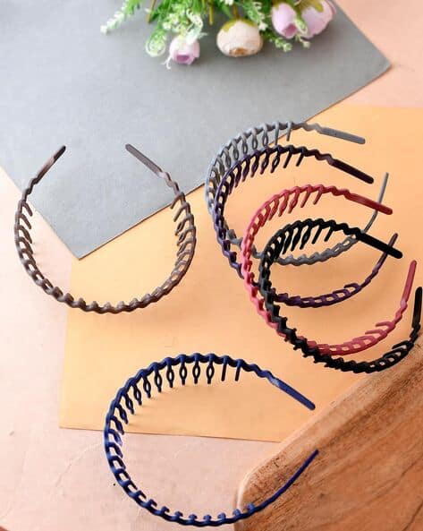 Silvermerc Designs Set of 6 Zig Zag Hair Bands