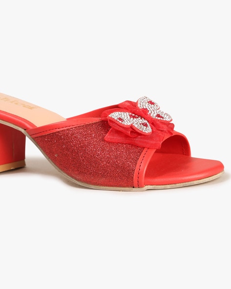 Buy Red Sandals for Girls by D Chica Online Ajio