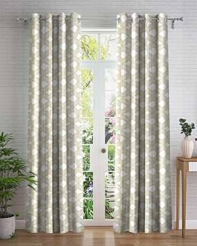 Set of 2 Printed Door Curtains with Eyelets Header-image-27