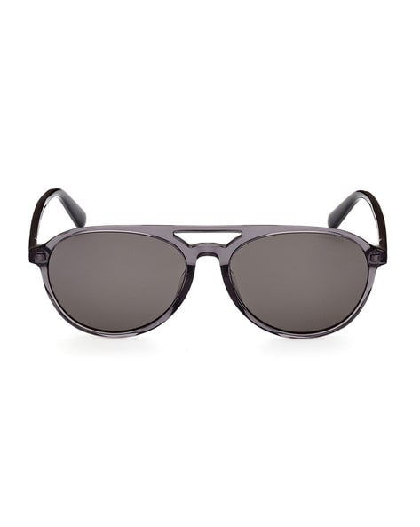 Black Violle Round Sunglasses - Sunglasses for Men | Moncler US