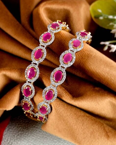 BUDHAGIRL Veda Bracelet Set in Pink | Groovy's l BUDHAGIRL Bracelets