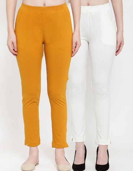 Buy XOXO women regular fit ribbed pull on leggings beige Online | Brands  For Less