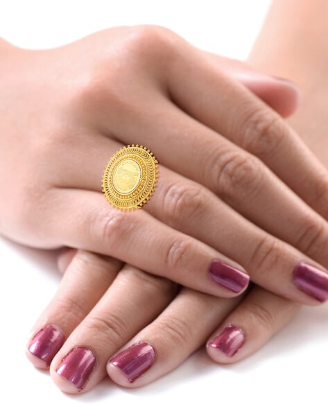 Boho Vintage Coin Oval Ring For Women Gold And Silver Color, Round Shape,  Fashionable Friendship Jewelry Gift 2019 Drop Shipping From Lucky0001,  $3.15 | DHgate.Com