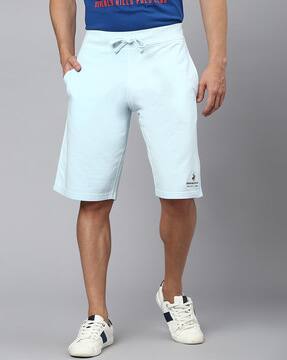 Bermuda Shorts with Drawstring Waist
