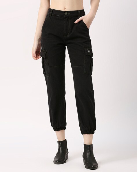 Buy Black Track Pants for Women by Love Gen Online