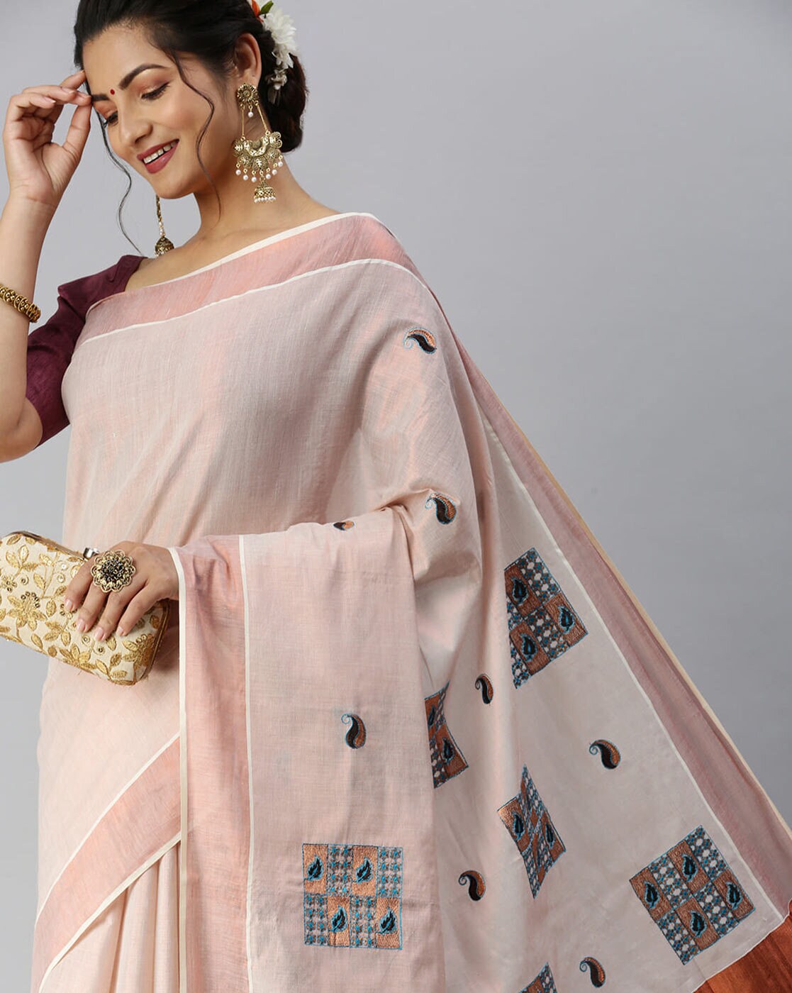 Buy Women Saree Online – Ramraj Cotton – Page 4