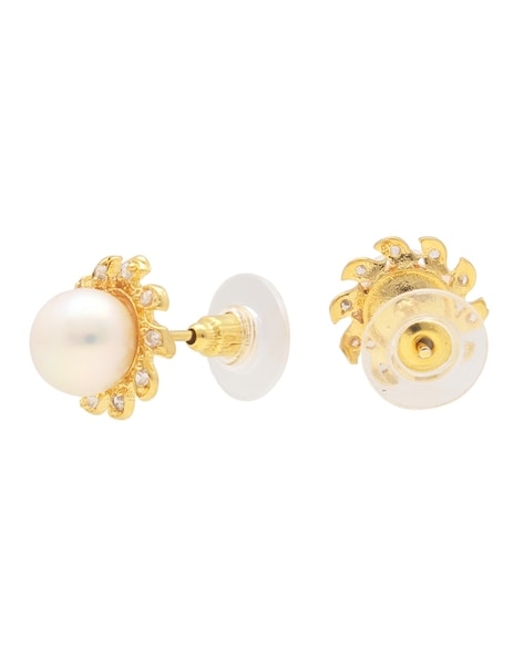 Magnificent Chand Bali Earrings Featuring Cascading Seed Pearls - Pure  Pearls