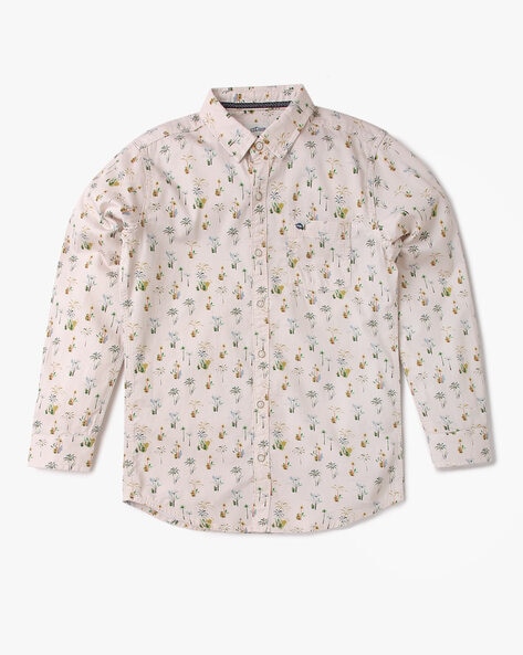 Lee Cooper Printed Cotton Shirt