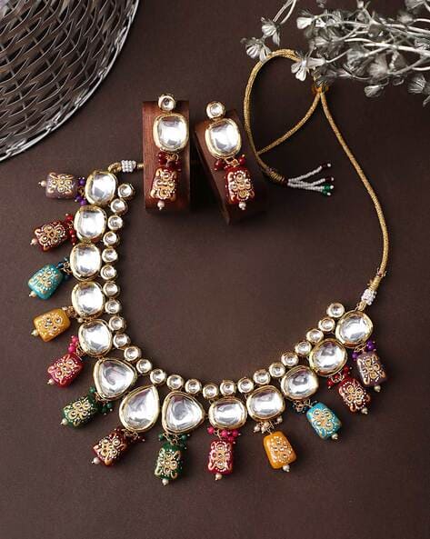 Ajio kundan jewellery discount