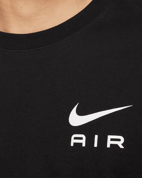 Black nike air outlet t shirt