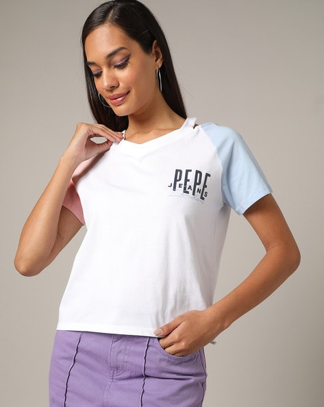 Buy Multicoloured Tshirts for Women by Pepe Jeans Online Ajio