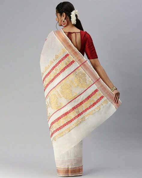 RAMRAJ Cotton Digitel Printed Saree