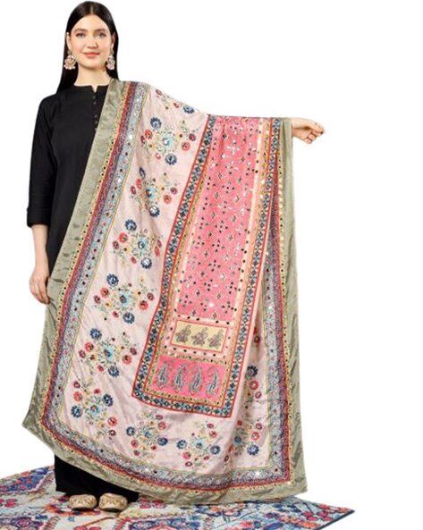Embroidery Dupatta Price in India