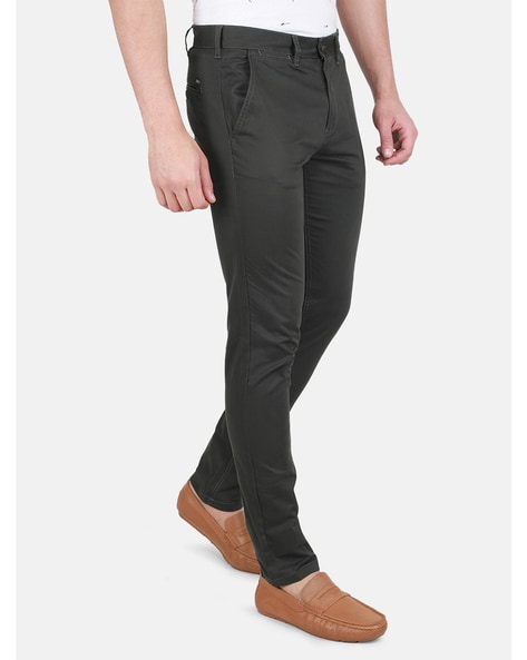 Buy Black Trousers & Pants for Men by MONTE CARLO Online | Ajio.com