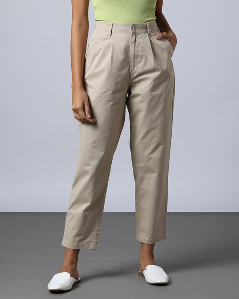 Buy PleatFront Trousers with Insert Pockets Online at Best Prices in India   JioMart