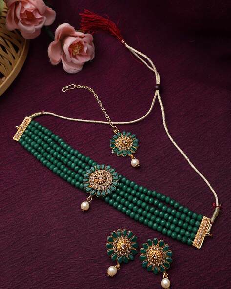 Onyx deals kundan set