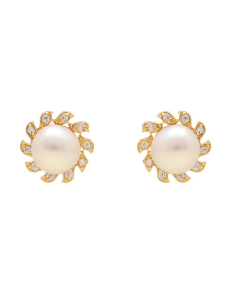 Sri Jagdamba Pearls Dealer MULTI COLOR PEARL STUDS : Amazon.in: Jewellery