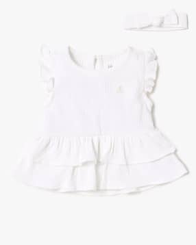 gap kids Ribbed Top & Pantie with Head Band-picture-24