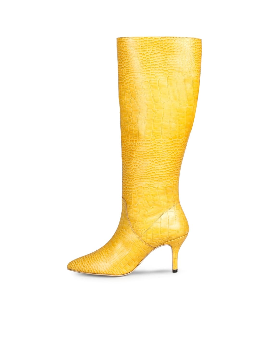 Genuine Leather Slip-On Boots