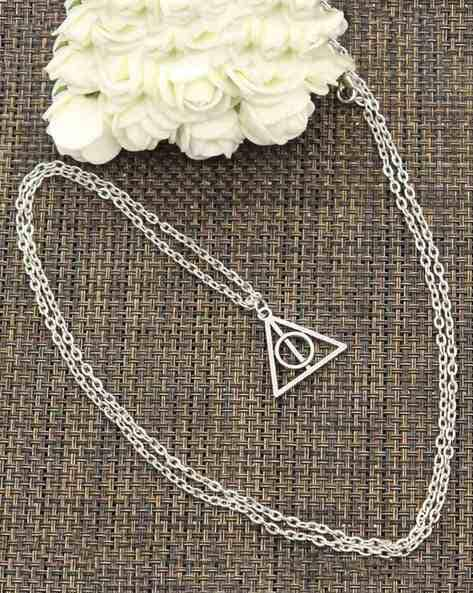 Swarovski deathly hallows on sale necklace